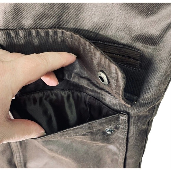 Madison Creek Outfitters Teton Reversible Waxed Twill Vest Mens Size Small $175 - Picture 5 of 13